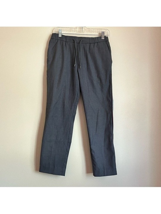 Topman Other - Topman Gray Side Stripe Drawstring Pants Men 30S Slim Tapered Jogger Athleisure